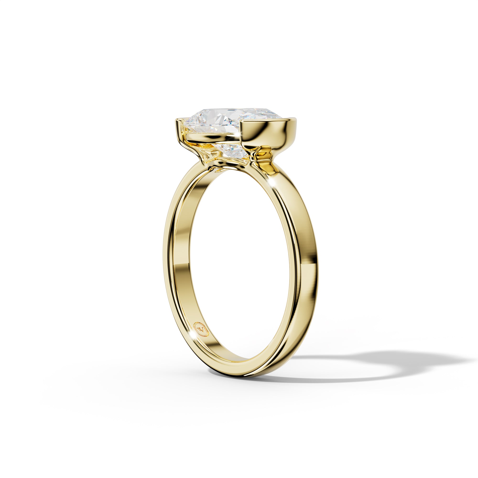 Delilah Oval Diamond Engagement Ring